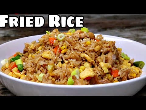 Super Easy Chicken Fried Rice Recipe