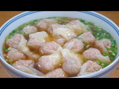 Authentic Shaxian Pork Wontons