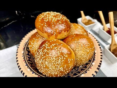 Krachel maison comme au bled 😋 les brioches moelleuses à la fleur d’oranger & sésame
