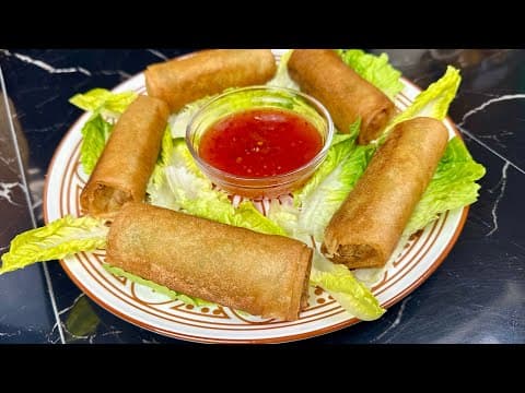 NEMS aux CREVETTES 🍤 ultra CROUSTILLANTS en 10 MINUTES !