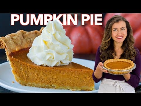 Ultimate Homemade Pumpkin Pie