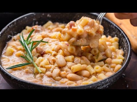 AUTHENTIC PASTA E FAGIOLI - Grandma's Recipe