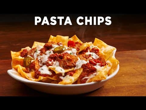 Crispy Pasta Chips