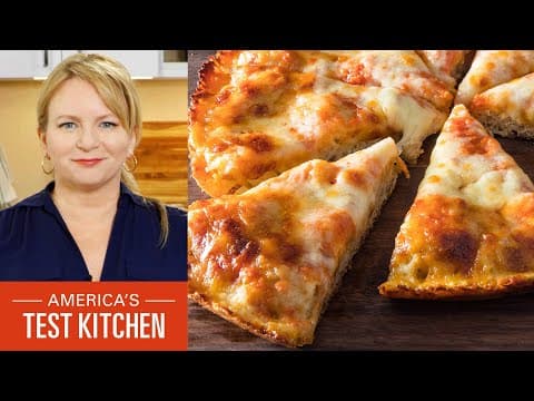 Super Cheesy Cast Iron Pan Pizza