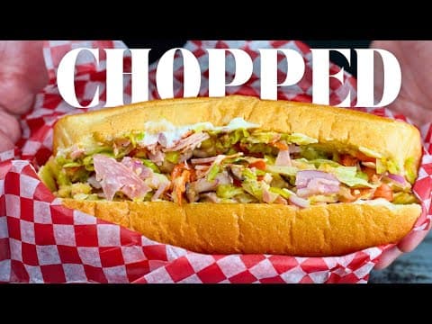 Warning: This Chopped Italian Sandwich Recipe Will Blow Your Mind