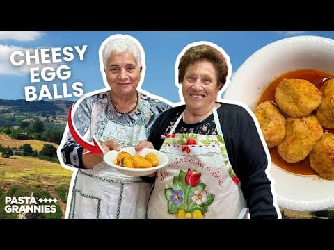 Italian Nonnas make Cheesy Egg Dumplings from Molise