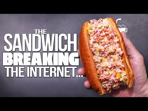 THE SERIOUSLY EPIC SANDWICH THAT'S BREAKING THE INTERNET...