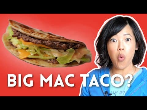 Are BIG MAC Smash Tacos Worth Making? 🍔 🌮