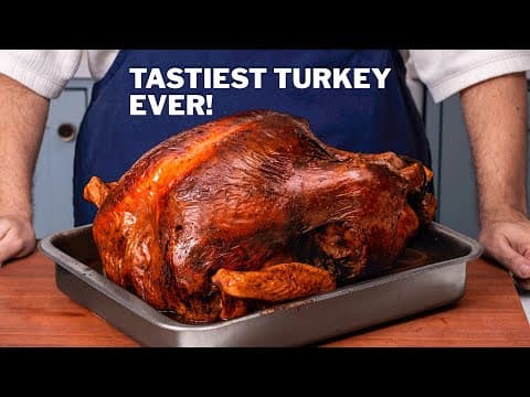 Don't brine your Turkey, try marinating it instead!