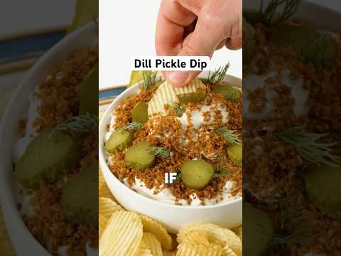 How to make this Dill Pickle Dip!