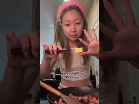 Making KIMCHI FRIED RICE w/ spam 🥬🌶️🍚