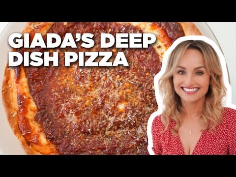 How to Make Deep Dish Cheese Pizza with Giada De Laurentiis