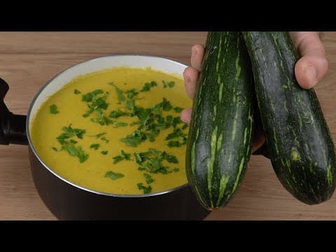 This zucchini soup is a long-lost treasure! It was such a hit.