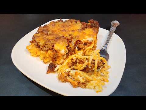 Baked Spaghetti Casserole - Millionaire Spaghetti - Delicious & Affordable - The Hillbilly Kitchen