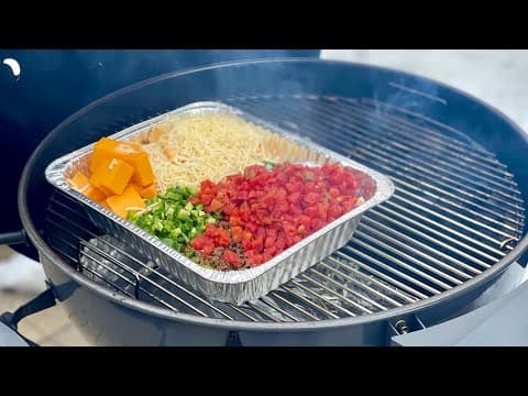 Game Changing Queso Dip Smoked on the Kettle Grill...Wow!