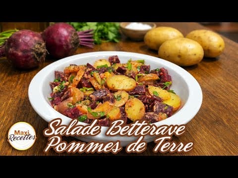 Salade Betterave et Pommes de Terre Recette Facile et Rapide