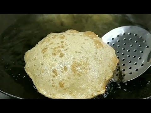 Chole Bhature (Spicy Chickpeas with Fluffy Fried Bread)