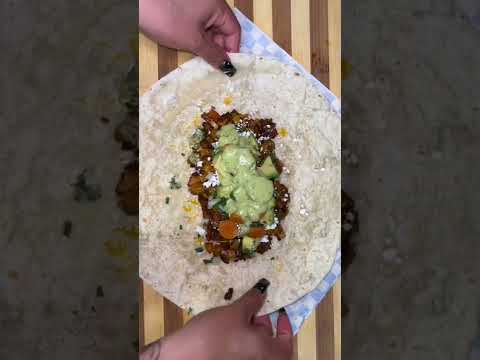 How to roll up a burrito