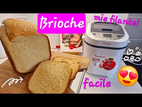 Brioche à la machine à pain