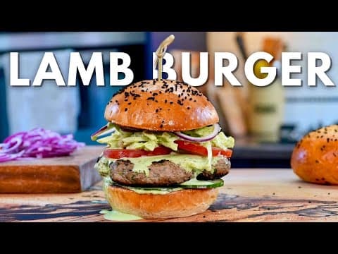 How to Make the Perfect Lamb Burger