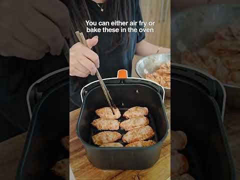 HONEY GARLIC CHICKEN WINGS - air fryer & oven friendly recipe 😍