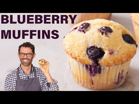 Easy Flavor Packed Blueberry Muffins