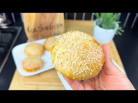 Buns au poulet Express - Delicious Française snack with easy difficulty. Perfect recipe converted from YouTube video to PDF format.