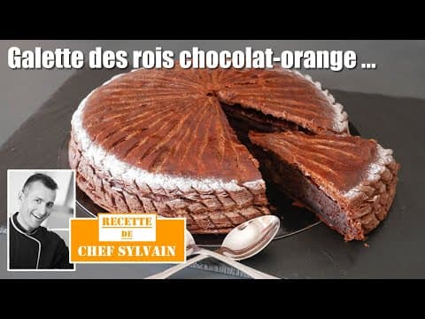 Chocolate Orange King Cake - Delicious French dessert with hard difficulty. Perfect recipe converted from YouTube video to PDF format.