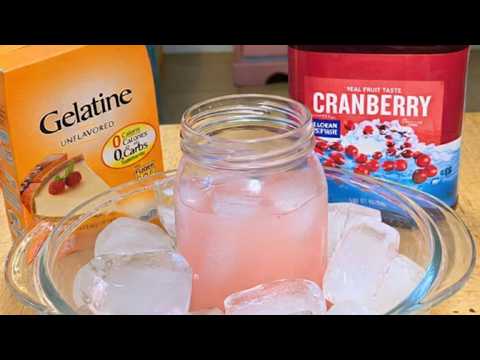 Dr Oz – 5 Seconds Gelatin Trick - Dr Oz Pink Gelatin Trick – Pink Gelatin Recipe
