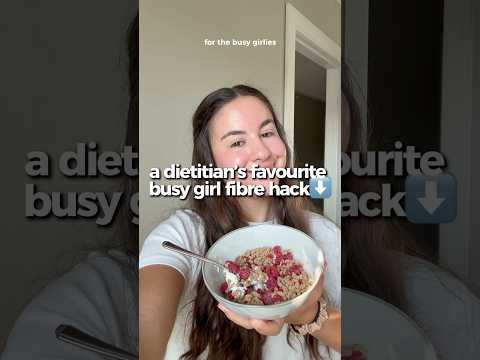 busy girl fibre hack = bran buds!