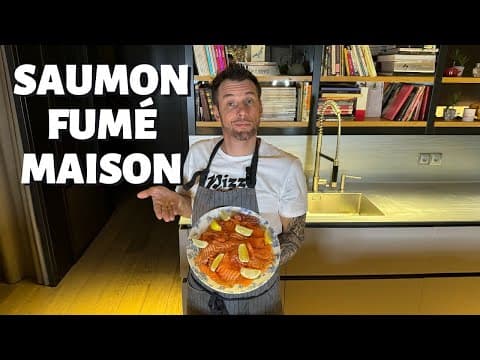Homemade Smoked Salmon - Delicious French appetizer with medium difficulty. Perfect recipe converted from YouTube video to PDF format.