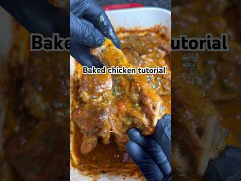 Baked chicken tutorial