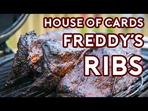 Freddy's South Carolina-Style Smoked Ribs (with Carolina Red BBQ Sauce)