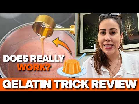 HOW THE GELATIN TRICK FITS DAILY LIFE – (NATURAL METHOD) – NEW GELATIN TRICK RECIPE - JELLO TREND