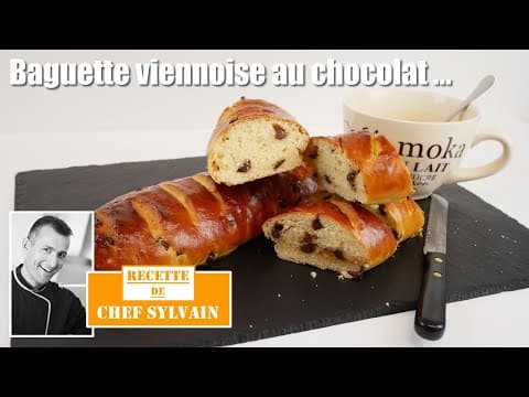 Baguettes viennoises au chocolat - Delicious Française breakfast with medium difficulty. Perfect recipe converted from YouTube video to PDF format.