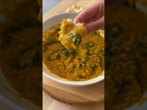 Spinach & lentil curry 🍛