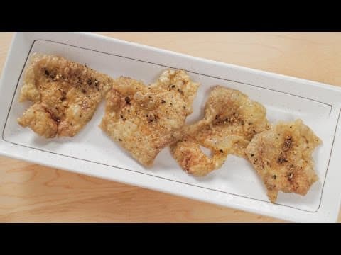 How to Make Crispy Chicken Skin in Minutes - Pai's Kitchen