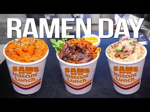 THREE INSANELY DELICIOUS RAMEN RECIPES THAT WILL BLOW YOUR MIND! 🤯