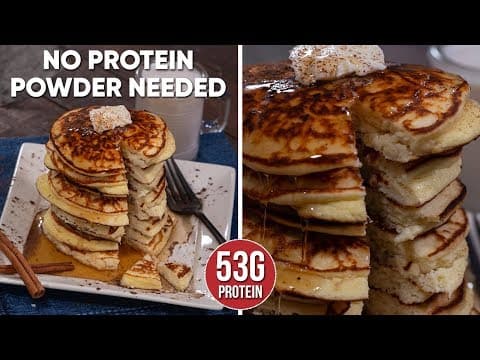 The Best Fluffy COTTAGE CHEESE Pancakes