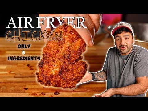 Perfectly Crispy Air Fryer Chicken