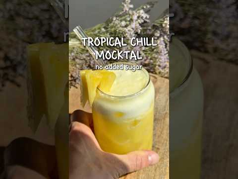 💖Pineapple + Coconut Water = Tropical Hydration Bliss💖 recipe below⤵️