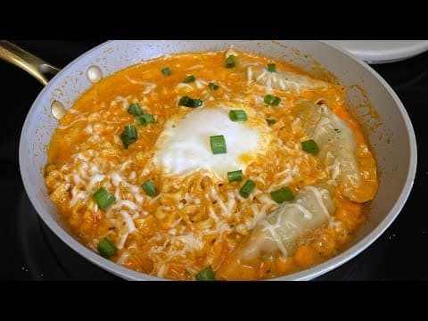 How To Make A Creamy Buldak Carbonara Ramen