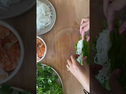 The best technique to Wrap a Vietnamese Spring Roll