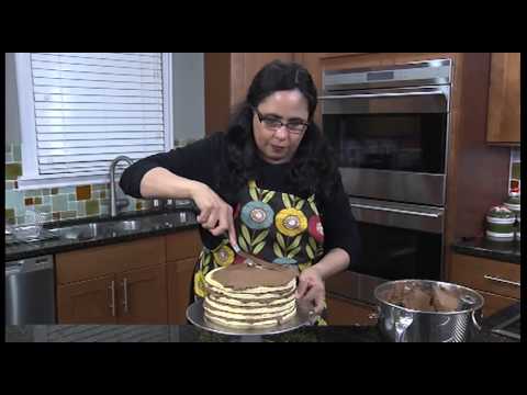 How to Frost the Seven Layer Cake - Part 2