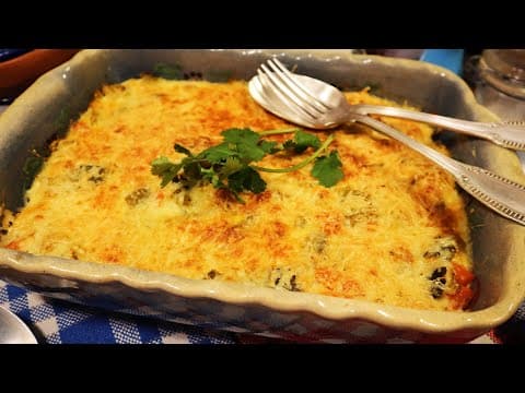 Leek and Carrot Gratin - Delicious French main course with easy difficulty. Perfect recipe converted from YouTube video to PDF format.