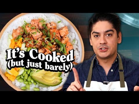 Cooked Salmon Poke Bowl