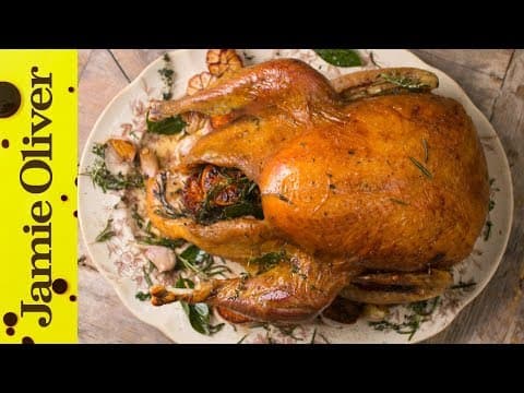 Perfect Roast Turkey with Aromatic Vegetable Trivet - Delicious American main course with medium difficulty. Perfect recipe converted from YouTube video to PDF format.