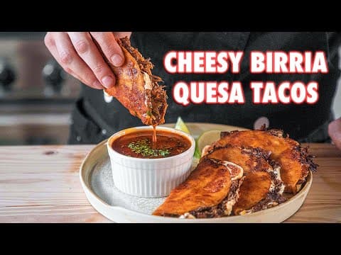 Video Tacos (Quesa‑Taco) by Joshua Weissman