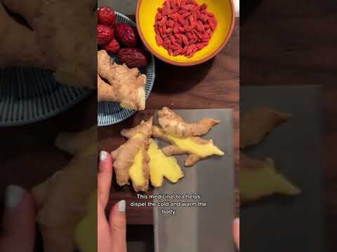 Chinese Medicinal Tea for Treating Colds