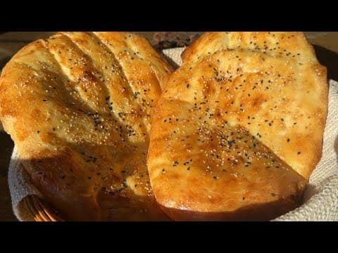 Fluffy Sesame Bread - Delicious Middle Eastern side dish with medium difficulty. Perfect recipe converted from YouTube video to PDF format.